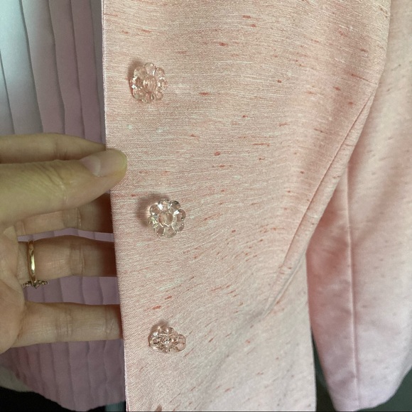 Emily Pink Formal Blazer Plus Size 16W Buttoms up - Picture 5 of 16